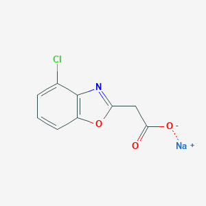 2-(4-CHLOROBENZO[D]OXAZOL-2-YL)ACETIC ACID SODIUM SALT图片