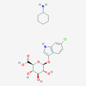 6-Chloro-3-indolyl-β-D-glucuronide Cyclohexylammonium Salt图片