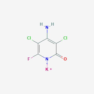 4-Amino-3,5-dichloro-6-fluoropyridin-2-ol Potassium Salt图片