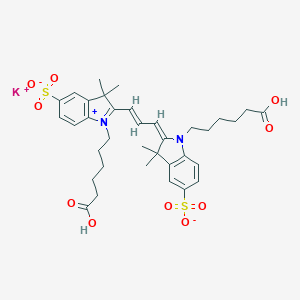 Cyanine 3 Bihexanoic Acid Dye,Potassium Salt图片