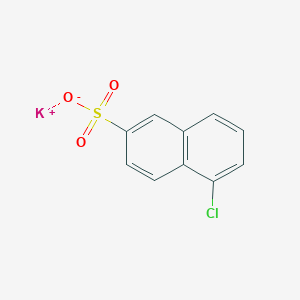 5-Chloronaphthalene-2-sulfonic Acid,Potassium Salt图片