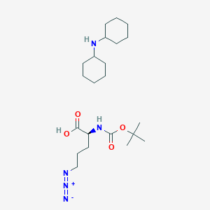 (S)?-?Boc-?2-?Amino-?5-?azido-?pentanoic Acid Dicyclohexylammonium Salt图片