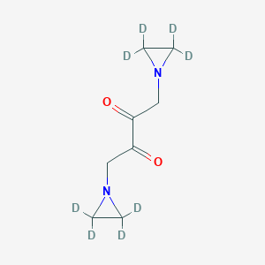 1,4-Bis(1-aziridinyl)-2,3-butanedione-d8 Dihydrobromide图片