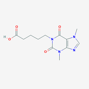 1-(4-Carboxybutyl)-3,7-dimethylxanthine图片