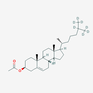 Cholesterol 3-Acetate-d7图片