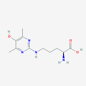 N5-(5-Hydroxy-4,6-dimethyl-2-pyrimidinyl)-L-ornithine图片
