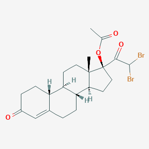 17-Desethynyl 17-Dibromomethylaceto-norethindrone Acetate图片