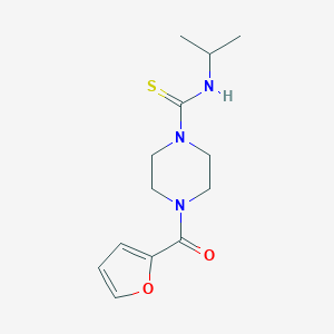 4-(2-furylcarbonyl)-N-isopropyltetrahydro-1(2H)-pyrazinecarbothioamide图片