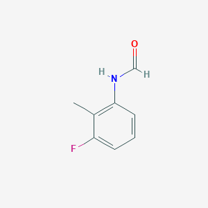 n-(3-fluoro-2-methyl-phenyl)-formamide图片