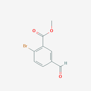 Methyl 2-Bromo-5-formylbenzoate图片