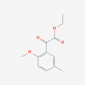 Ethyl 2-methoxy-5-methylbenzoylformate图片