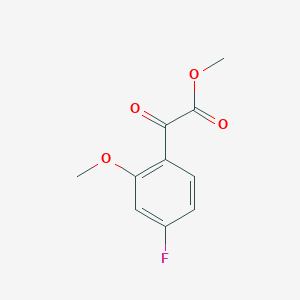 Methyl 4-fluoro-2-methoxybenzoylformate图片
