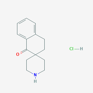 3,4-dihydro-1h-spiro[naphthalene-2,4'-piperidin]-1-one hcl图片