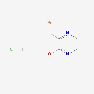 2-(bromomethyl)-3-methoxypyrazine hydrochloride图片