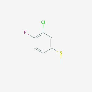 3-Chloro-4-fluorophenyl methyl sulfide图片
