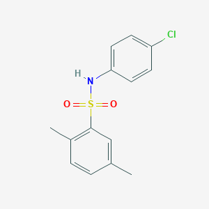N-(4-氯苯)-2,5-二甲基苯磺酰胺,96%图片