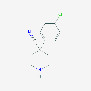 4-(4-Chlorophenyl)piperidine-4-carbonitrile图片