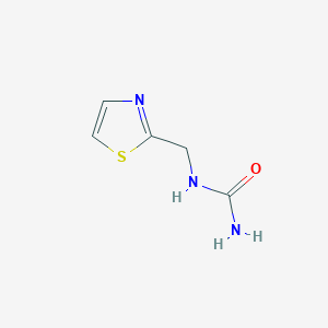 (1,3-thiazol-2-ylmethyl)urea图片