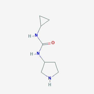 3-cyclopropyl-1-(pyrrolidin-3-yl)urea图片