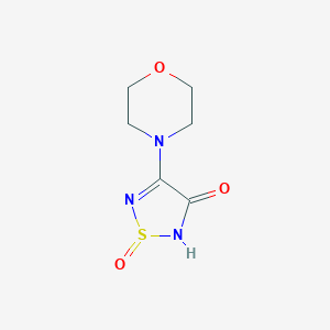 4-?(4-Morpholinyl)?-1,?2,?5-?thiadiazol-?3(2H)?-?one 1-Oxide图片