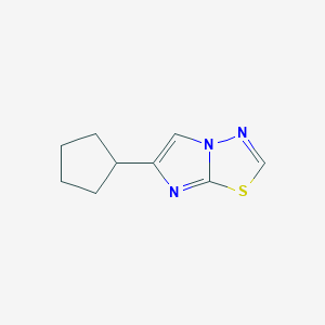6-cyclopentylimidazo[2,1-b][1,3,4]thiadiazole图片