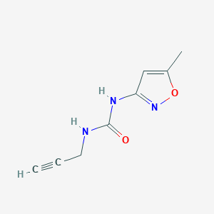 1-(5-Methyl-1,2-oxazol-3-yl)-3-(prop-2-yn-1-yl)urea图片