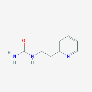 [2-(pyridin-2-yl)ethyl]urea图片