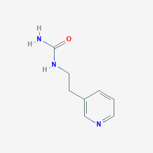 [2-(Pyridin-3-yl)ethyl]urea图片