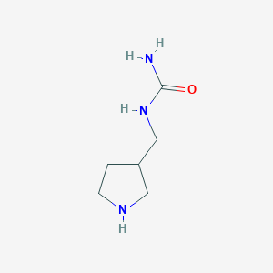 (pyrrolidin-3-ylmethyl)urea图片