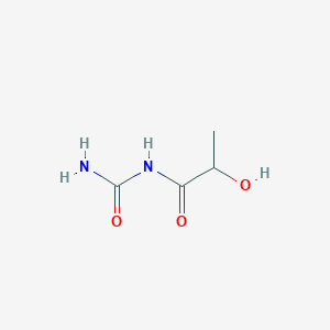 (2-hydroxypropanoyl)urea图片