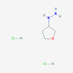tetrahydro-3-furanylhydrazine dihydrochloride图片