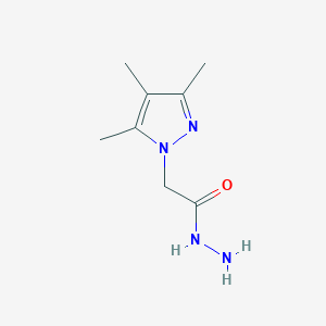 2-(3,4,5-Trimethyl-1H-pyrazol-1-yl)acetohydrazide图片