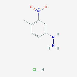 (4-Methyl-3-nitrophenyl)hydrazine Hydrochloride图片