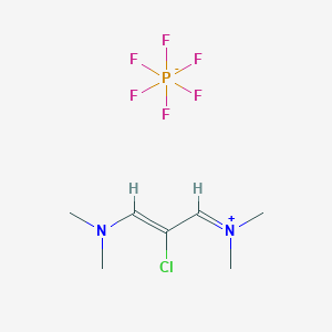 2-Chloro-3-(dimethylamino)-N,N-dimethyl-2-propen-1-aminiumHexafluorophosphate(1-)图片