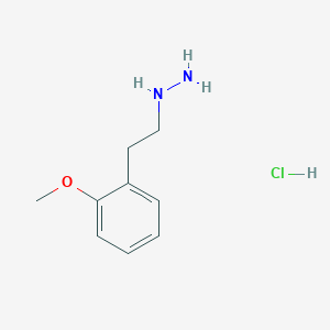 [2-(2-Methoxy-phenyl)-ethyl]-hydrazinehydrochloride图片