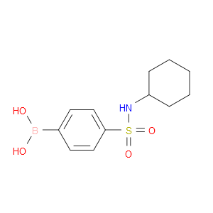 N-Cyclohexyl 4-boronobenzenesulfonamide图片