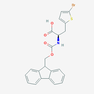Fmoc-d-2-(5-bromothienyl)alanine图片