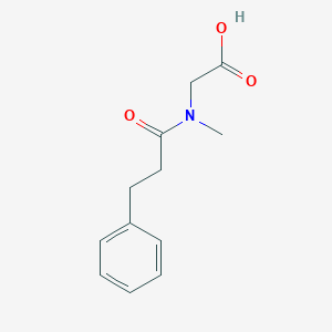 N-methyl-N-(3-phenylpropanoyl)glycine图片