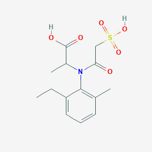 N-(2-Ethyl-6-methylphenyl)-N-(2-sulfoacetyl)-L-alanine图片