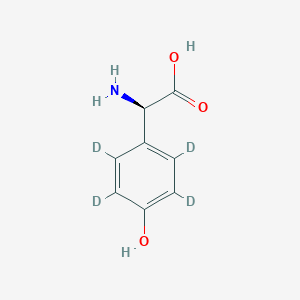 D-(-)-4-Hydroxyphenyl-d4-glycine图片