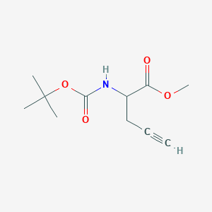 Boc-DL-propargylglycine Methyl Ester图片