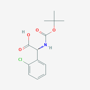 (R)-N-Boc-(2'-chlorophenyl)glycine图片