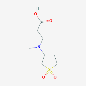 N-(1,1-dioxidotetrahydro-3-thienyl)-N-methyl-beta-alanine图片