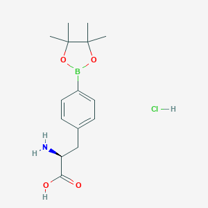 4-?(4,?4,?5,?5-?Tetramethyl-?1,?3,?2-?dioxaborolan-?2-?yl)?-?L-?phenylalanine Hydrochloride图片