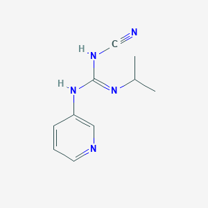 N''-cyano-N'-(propan-2-yl)-N-(pyridin-3-yl)guanidine图片