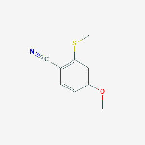 4-Methoxy-2-methylsulfanylbenzonitrile图片