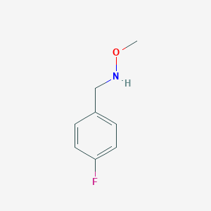 N-(4-Fluorobenzyl)-O-methylhydroxylamine图片