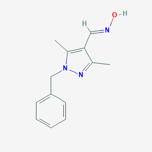 N-[(1-benzyl-3,5-dimethyl-1H-pyrazol-4-yl)methylidene]hydroxylamine图片