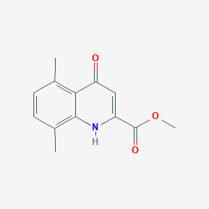 METHYL 4-HYDROXYL-5,8-DIMETHYLQUINOLINE-2-CARBOXYLATE图片