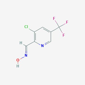 (E)-N-{[3-Chloro-5-(trifluoromethyl)pyridin-2-yl]methylidene}hydroxylamine图片